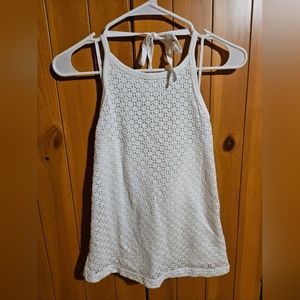Gap white eyelet hatler tank